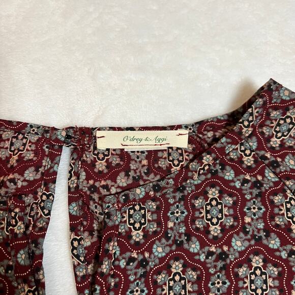 O'drey & Aggi Floral Print Playsuit Romper Size S Boho Festival Colorful Party - Picture 4 of 12